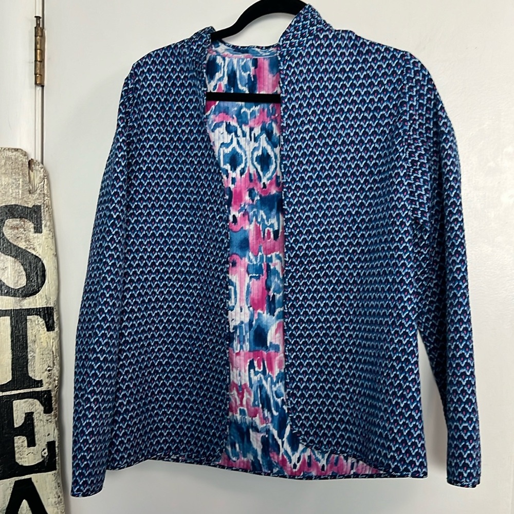 Beautiful reversible lightweight quilted jacket